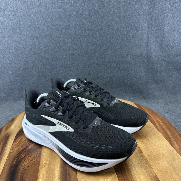 Brooks Ghost 17 Black White Women's Running Shoes Sneakers Size 9 Sample Pair - Picture 2 of 11